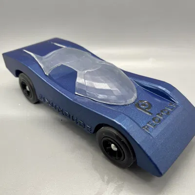 Xe đua Derby in 3D từ Practical Printing và Fixumdude