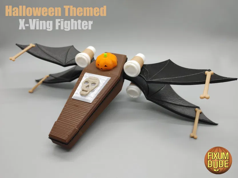Chiến đấu cơ X-Ving chủ đề Halloween và ma cà rồng - Image 1