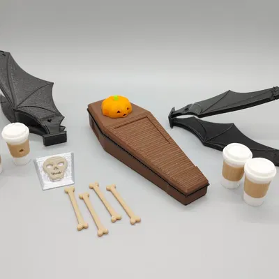 Chiến đấu cơ X-Ving chủ đề Halloween và ma cà rồng