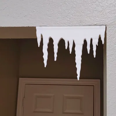 Trang trí băng tuyết từ tính cho cửa hoặc cửa sổ