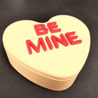 Hộp kẹo hình trái tim "Be Mine" cho ngày Valentine