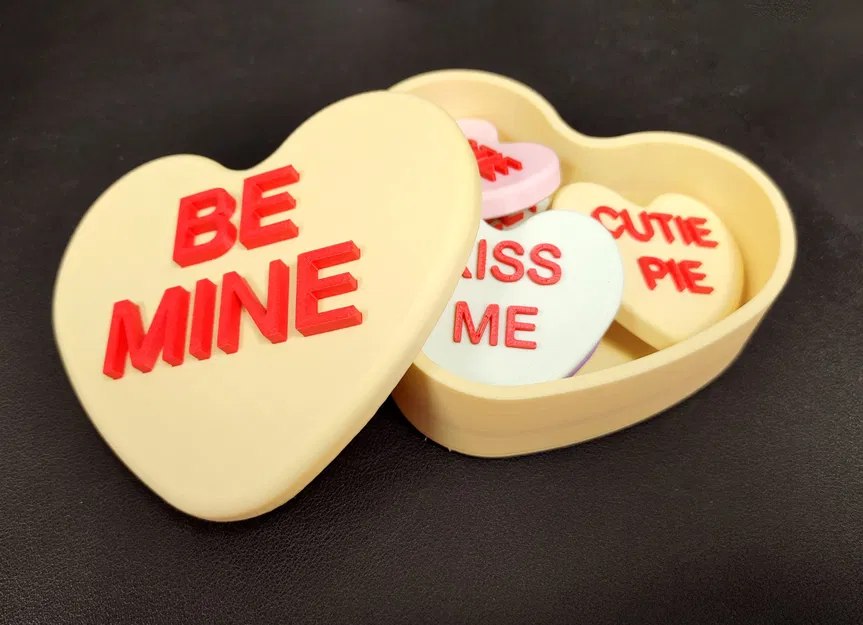 Hộp kẹo hình trái tim "Be Mine" cho ngày Valentine - Image 5