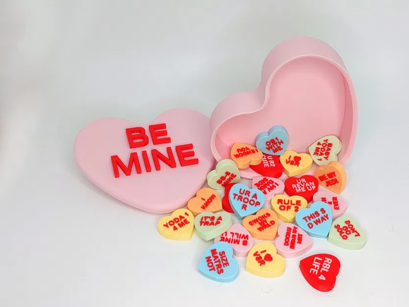 Hộp kẹo hình trái tim "Be Mine" cho ngày Valentine - Image 7