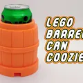 Koozie giữ lạnh đồ uống hình thùng LEGO 12oz - Thumbnail 1