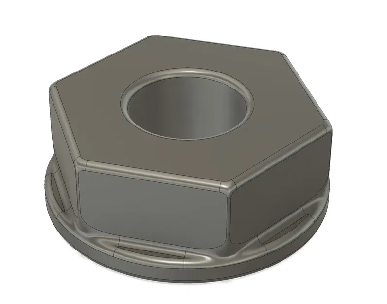 Mô hình bulkhead/passthrough cho fitting BSP 1/8" PC4 - Image 4