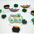 Dây trang trí lễ hội Ngày Thánh Patrick ghép nối màu sắc - Thumbnail 2