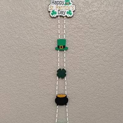 Dây trang trí lễ hội Ngày Thánh Patrick ghép nối màu sắc