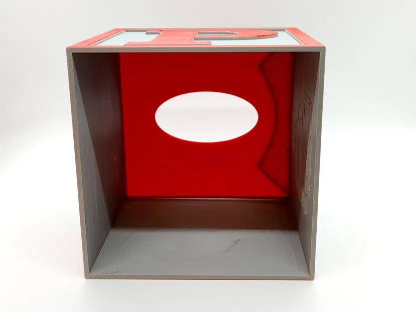 Vỏ hộp đựng khăn giấy hình khối chữ cái in 3D - Image 6