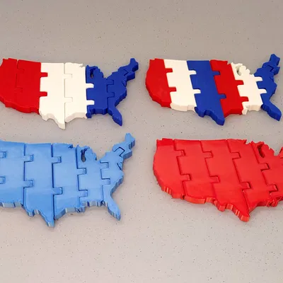 Bản đồ linh hoạt Hoa Kỳ cho trò chơi giải trí