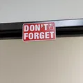Biển nhắc nhở từ tính "Đừng Quên" treo cửa - Thumbnail 1