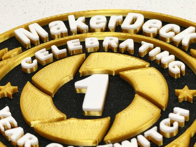 Huy hiệu kỷ niệm một năm MakerDeck trên Twitch - Image 2