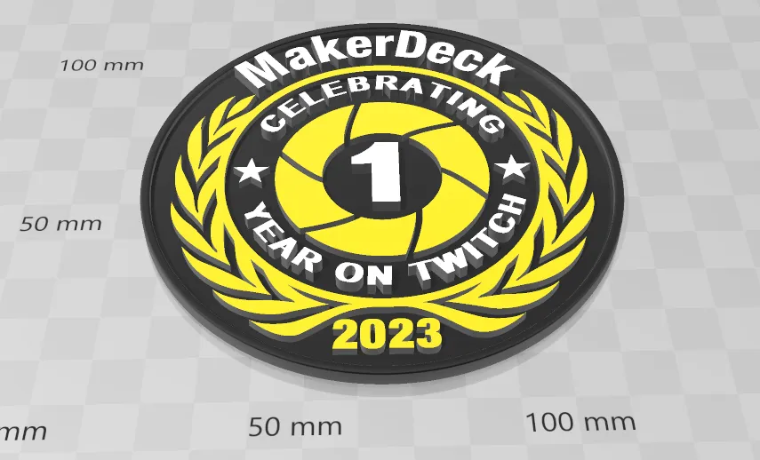 Huy hiệu kỷ niệm một năm MakerDeck trên Twitch - Image 5