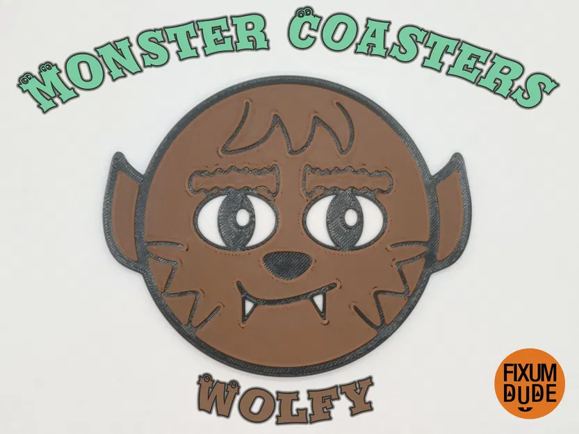 Giá đỡ ly hình người sói dễ thương cho Halloween - Image 3