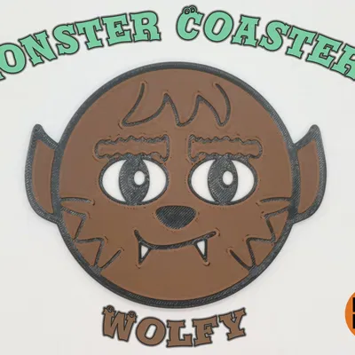 Giá đỡ ly hình người sói dễ thương cho Halloween