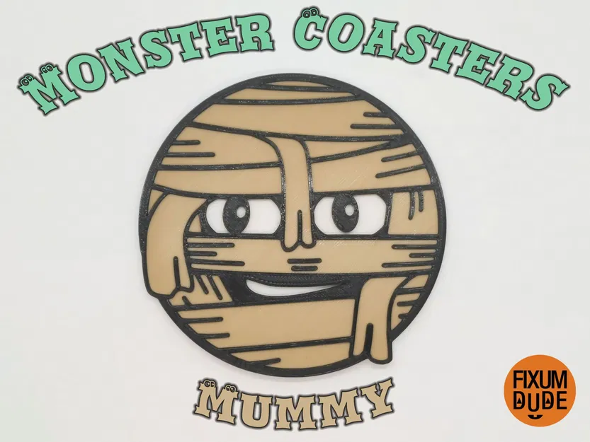 Giá đỡ ly hình xác ướp dễ thương cho Halloween - Image 3