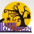 Trang trí bàn Halloween vui vẻ với mèo, nhện và dơi - Thumbnail 2