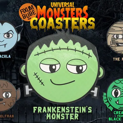 Giá đỡ cốc Frankenstein dễ thương cho Halloween