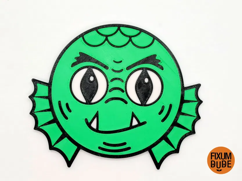 Cốc uống nước có hình sinh vật từ đầm lầy đen - Image 2