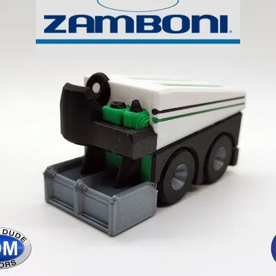 Máy làm phẳng băng Zamboni kiểu Fixum Dude Motors