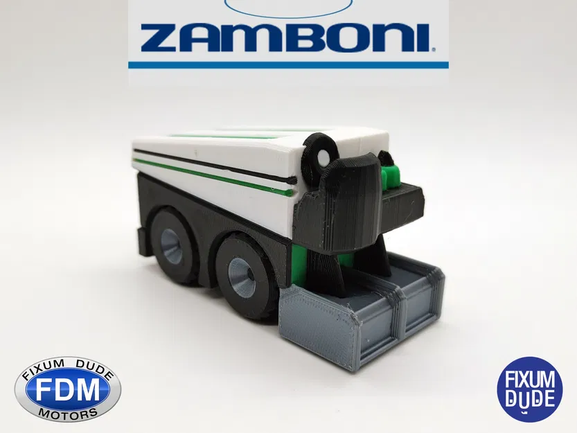 Máy làm phẳng băng Zamboni kiểu Fixum Dude Motors - Image 3