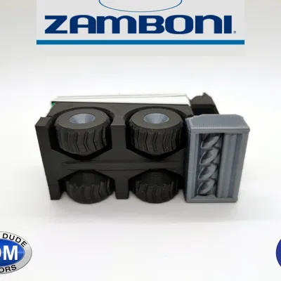 Máy làm phẳng băng Zamboni kiểu Fixum Dude Motors