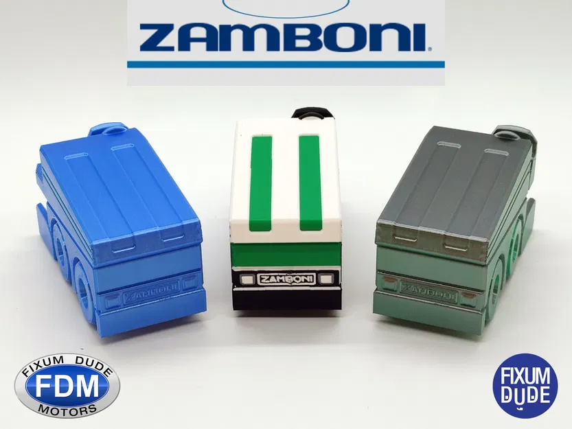 Máy làm phẳng băng Zamboni kiểu Fixum Dude Motors - Image 8