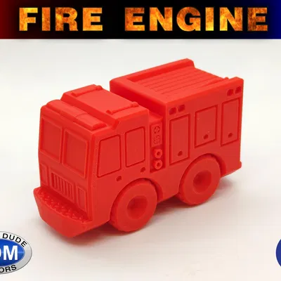 Xe cứu hỏa in tại chỗ Fixum Dude Motors