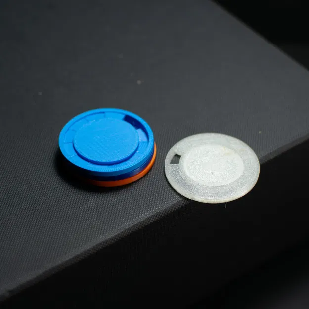 Mẫu đồng xu filament với NFC và độ trong suốt cao - Image 1