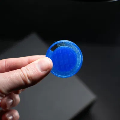 Mẫu đồng xu filament với NFC và độ trong suốt cao