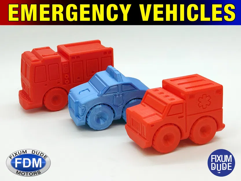 Xe cứu hỏa in tại chỗ Fixum Dude Motors - Image 5