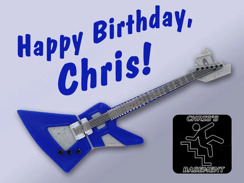 Guitar Benchy sinh nhật của Chris Riley - Image 1