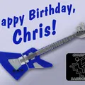 Guitar Benchy sinh nhật của Chris Riley - Thumbnail 1