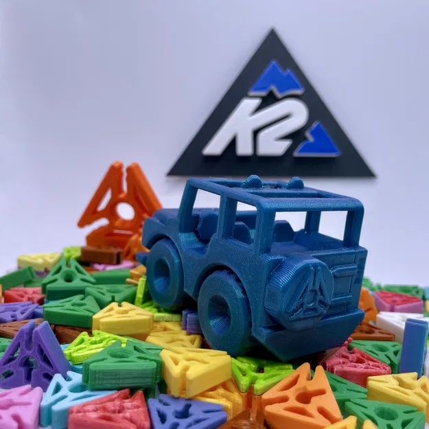 Mô hình xe Jeep K2_Kevin chúc mừng sinh nhật 2023 - Image 1