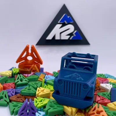 Mô hình xe Jeep K2_Kevin chúc mừng sinh nhật 2023