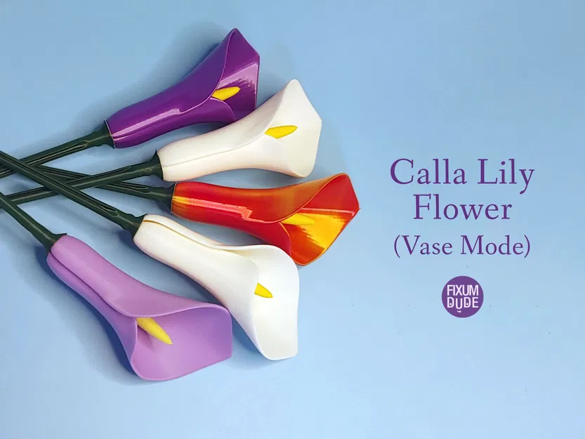 Hoa Calla Lily chế tác từ chế độ bình đơn giản - Image 1