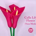 Hoa Calla Lily chế tác từ chế độ bình đơn giản - Thumbnail 2