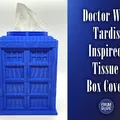 Bìa hộp đựng khăn giấy Tardis trong Doctor Who - Thumbnail 1