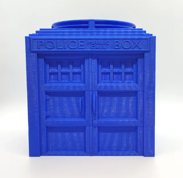 Bìa hộp đựng khăn giấy Tardis trong Doctor Who - Image 6