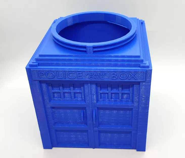 Bìa hộp đựng khăn giấy Tardis trong Doctor Who - Image 7