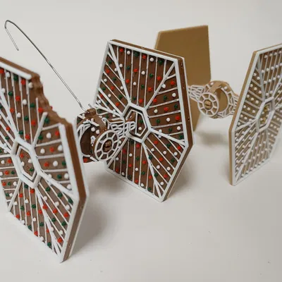 Bộ thẻ TIE Fighter bánh gừng Star Wars