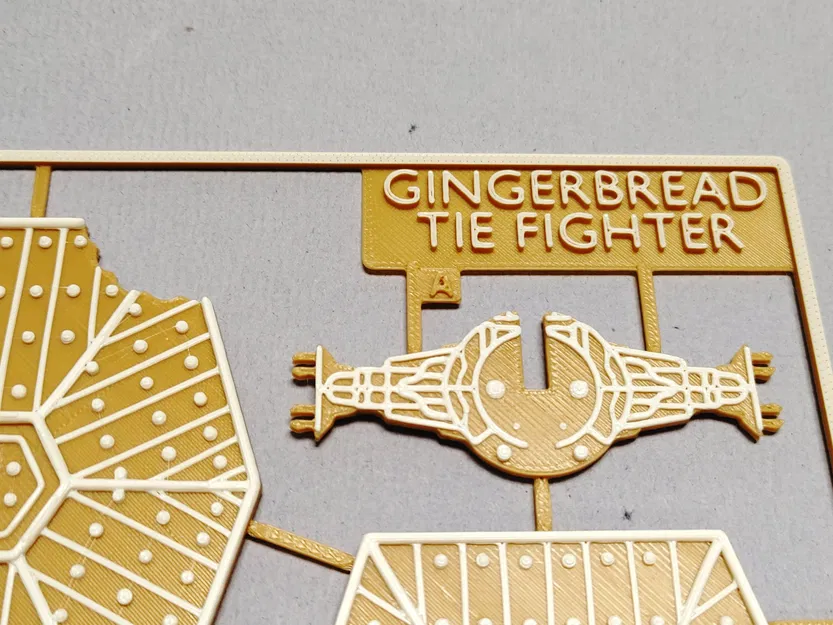 Bộ thẻ TIE Fighter bánh gừng Star Wars - Image 3