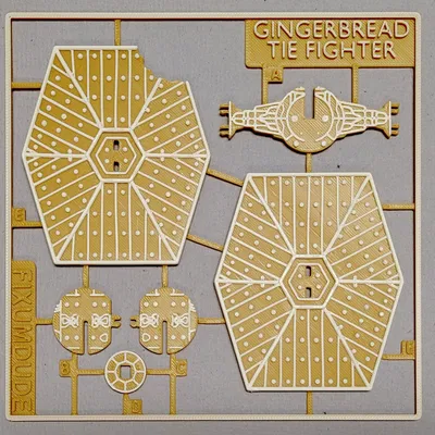 Bộ thẻ TIE Fighter bánh gừng Star Wars