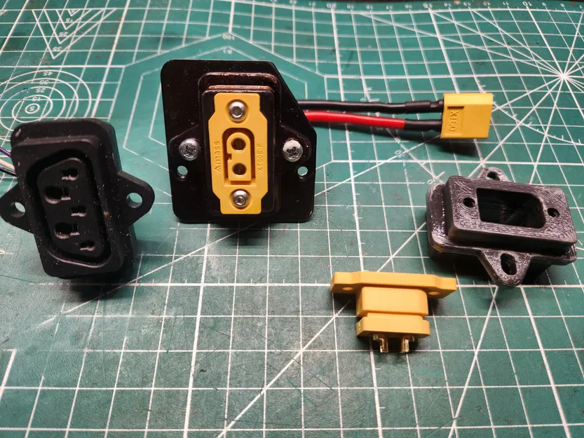 Bộ chuyển đổi đầu nối pin NIU-N1 sang XT60E-F - Image 2