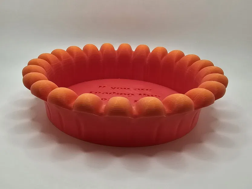 Đế chậu cây với cánh hoa và thông điệp vui nhộn - Image 2