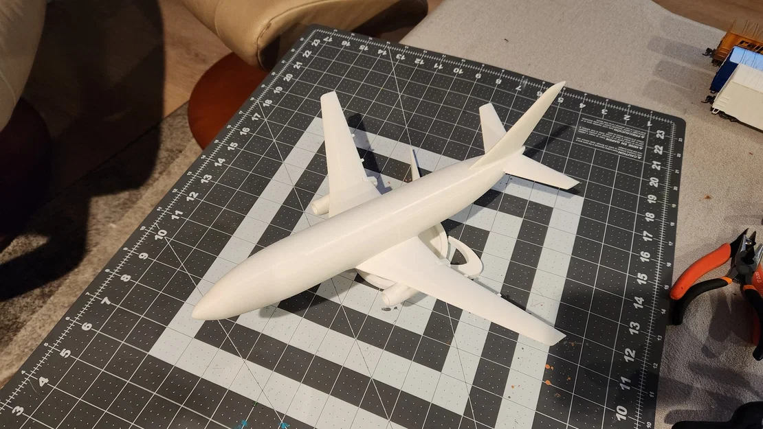 Mô hình máy bay Boeing 737-200 tỷ lệ 1:87 - Image 1