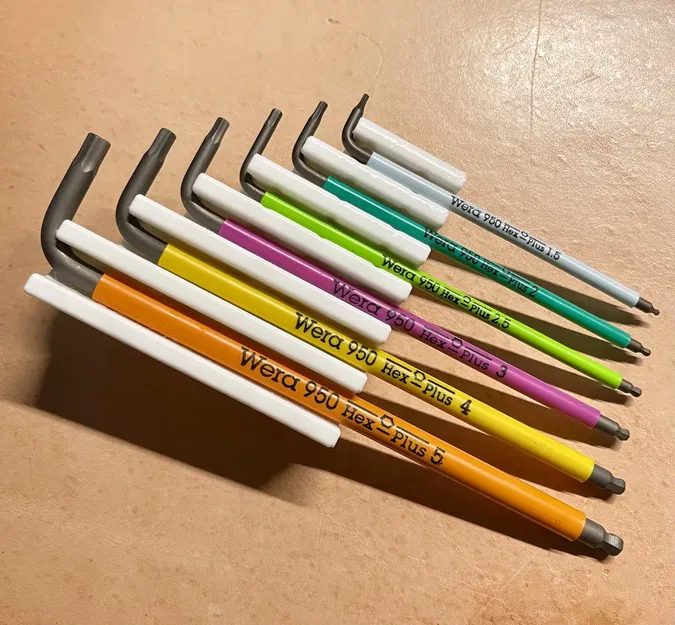 Giá đỡ từ tính cho bộ chìa khóa Allen Wera trên bảng ghim Skadis - Image 1