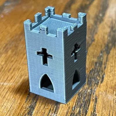 Lâu đài nhỏ đơn giản cho bàn chơi tabletop