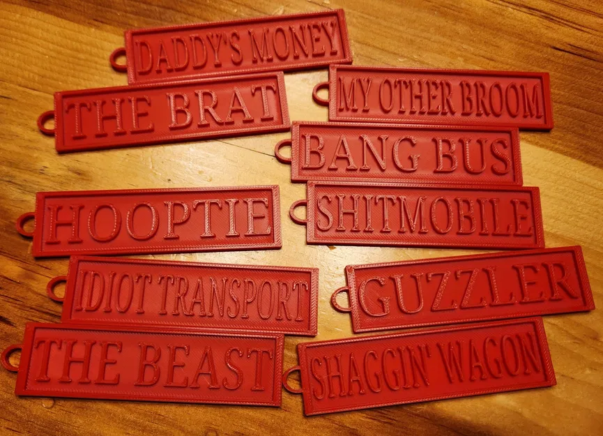 Những nhãn khóa hài hước cho xe hơi của bạn - Image 1