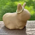 Mô hình thỏ con dễ thương với khả năng giữ nhẫn - Thumbnail 3