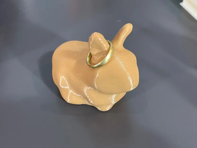 Mô hình thỏ con dễ thương với khả năng giữ nhẫn - Image 5